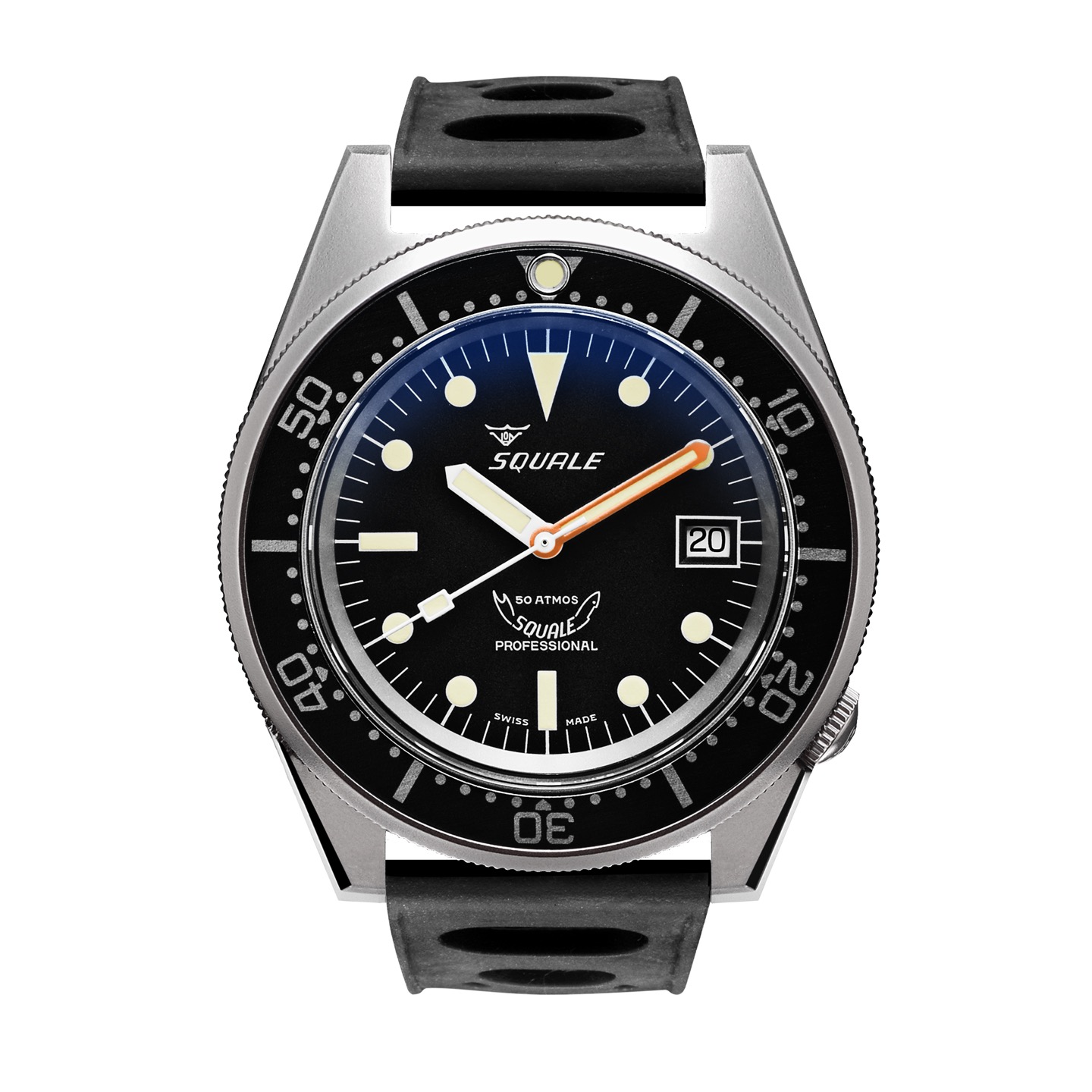 Squale 1521 Black Blasted Tropic Squale 1521 Black Blasted Tropic